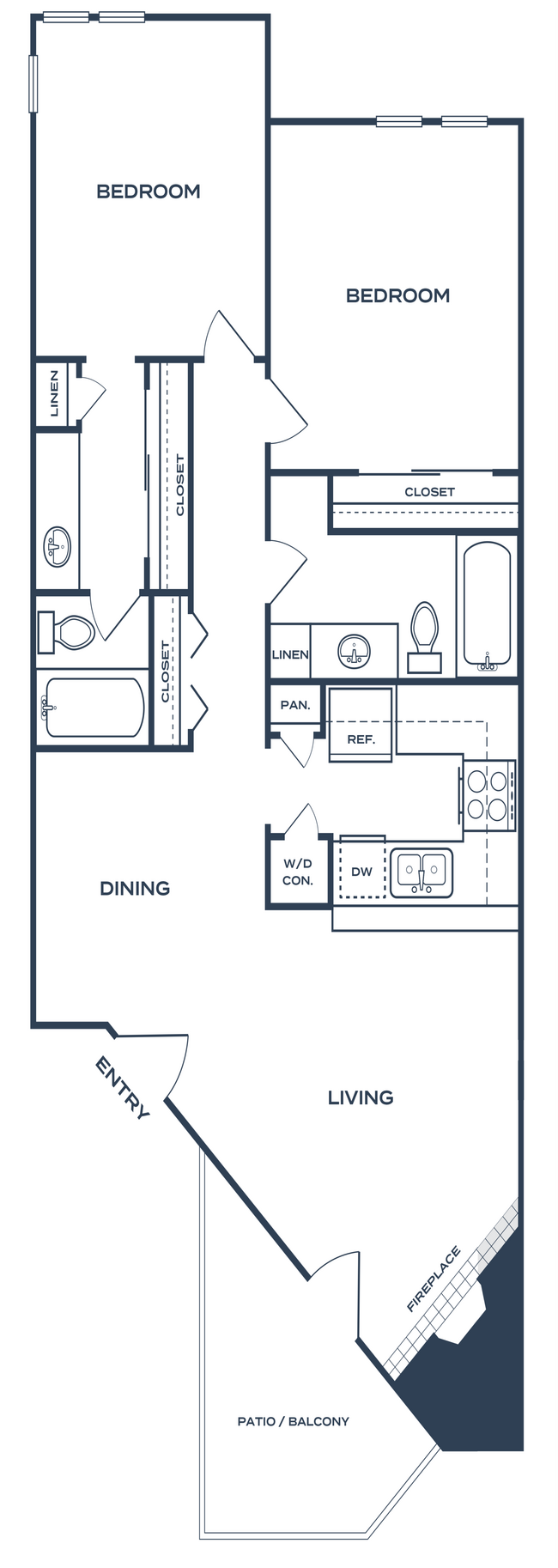 B4 Renovated 9310 floor plan